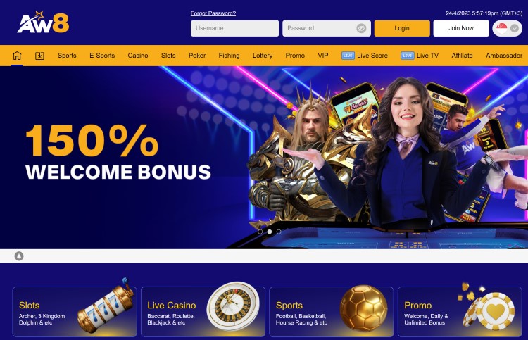 AceWin8 - Online Casino Singapore Free Credit