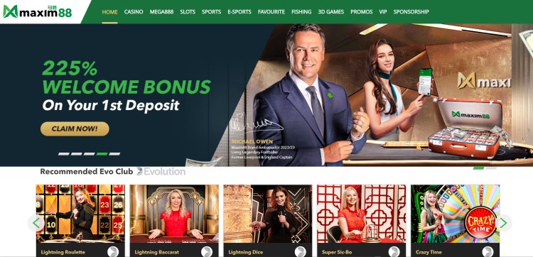 Maxim88 - Trusted Online Casino Singapore