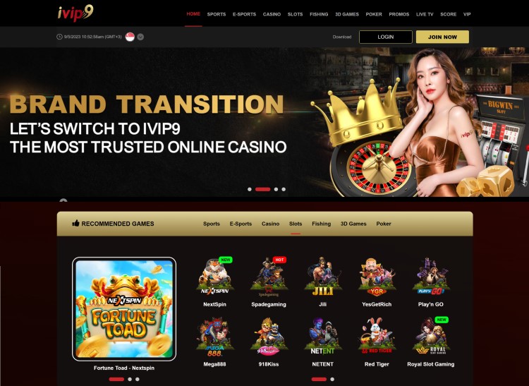 IVIP9 Online Casino Singaporean Free Credit